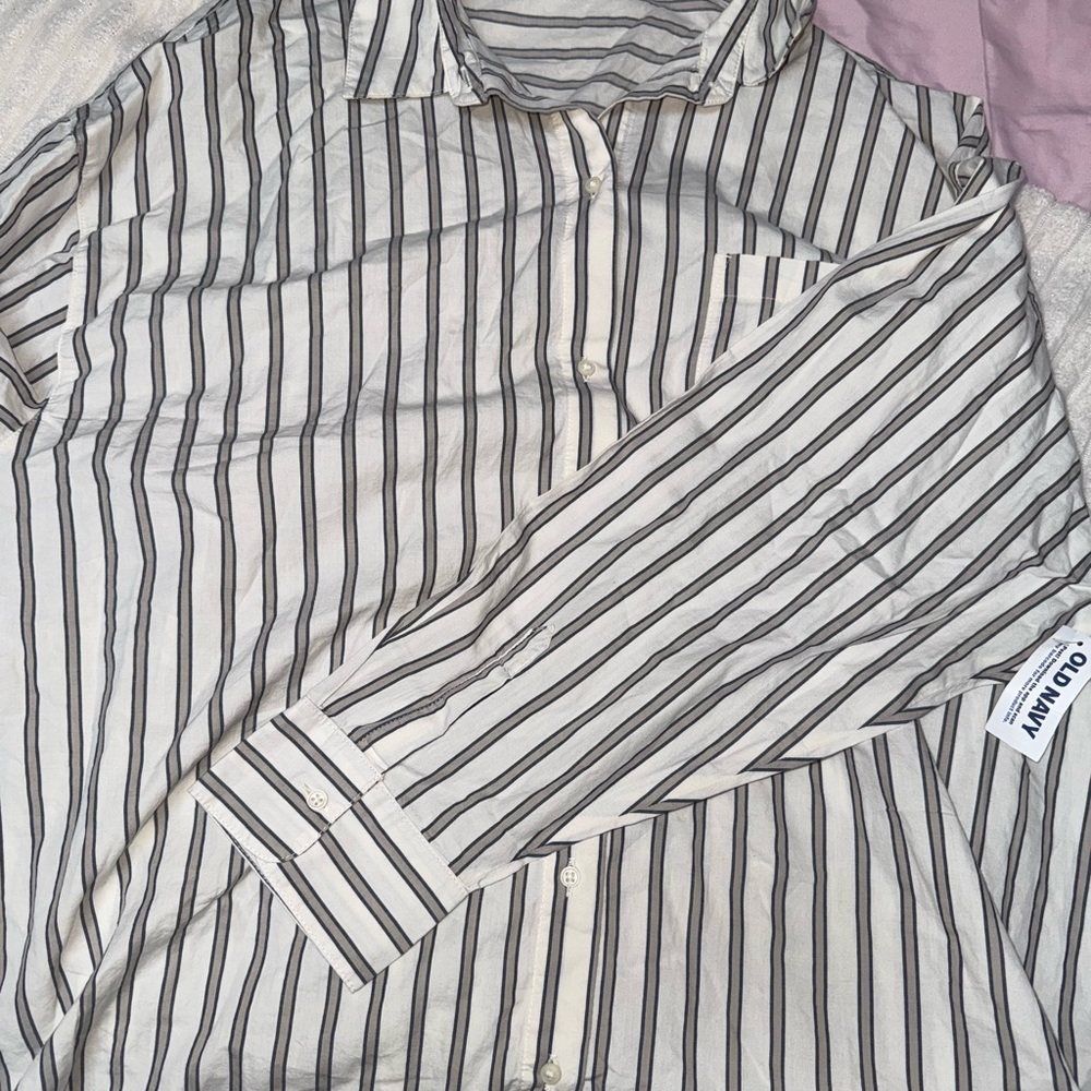 Old Navy Women’s “The Boyfriend Shirt”